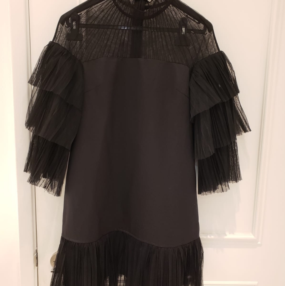 Beautiful designer look alike black dress